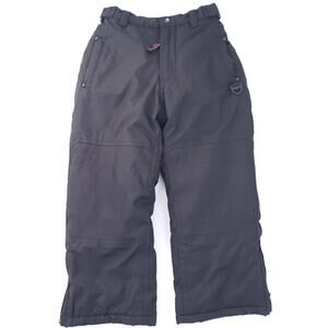 Kids Snow Pants Skiing Winter Protection Systems 4 Boys Girls Black Outdoor Pant